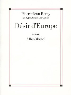 cover image of Désir d'Europe